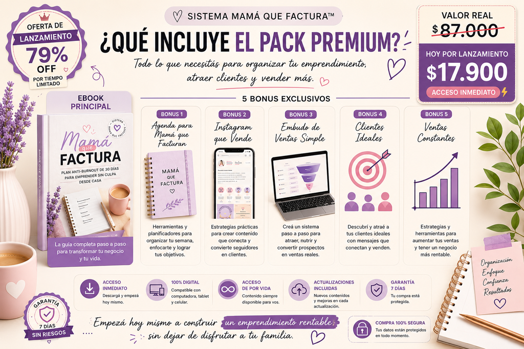 ✨ SISTEMA MAMÁ QUE FACTURA™